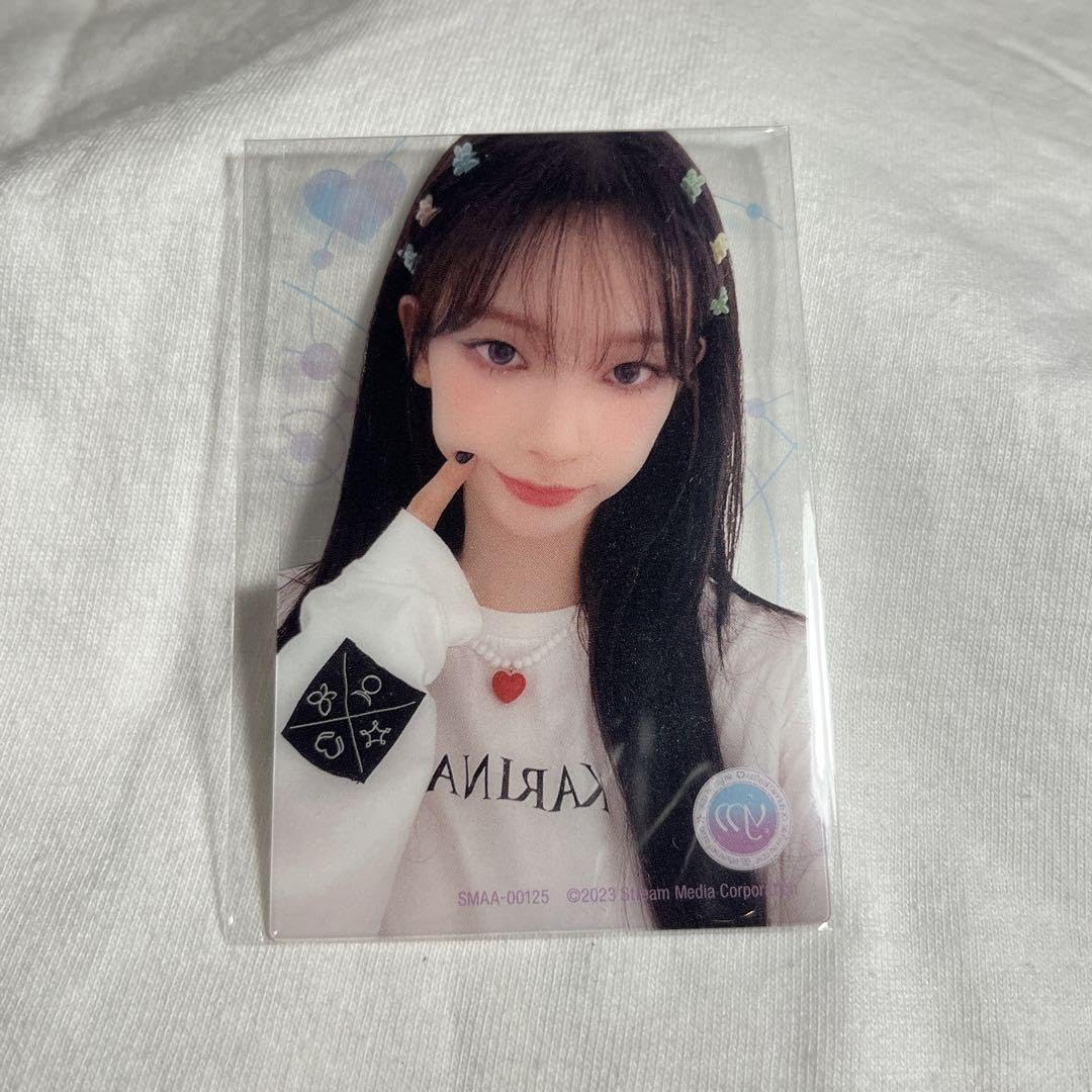 aespa カリナ　fc限定サイン入りトレカ aespa カリナFC 限定トレカ