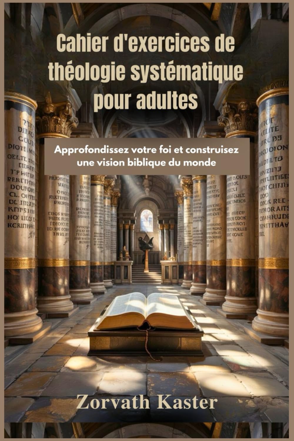Cahier d'exercices de théologie systématique pour adultes: Approfondissez votre foi et construisez une vision biblique du monde