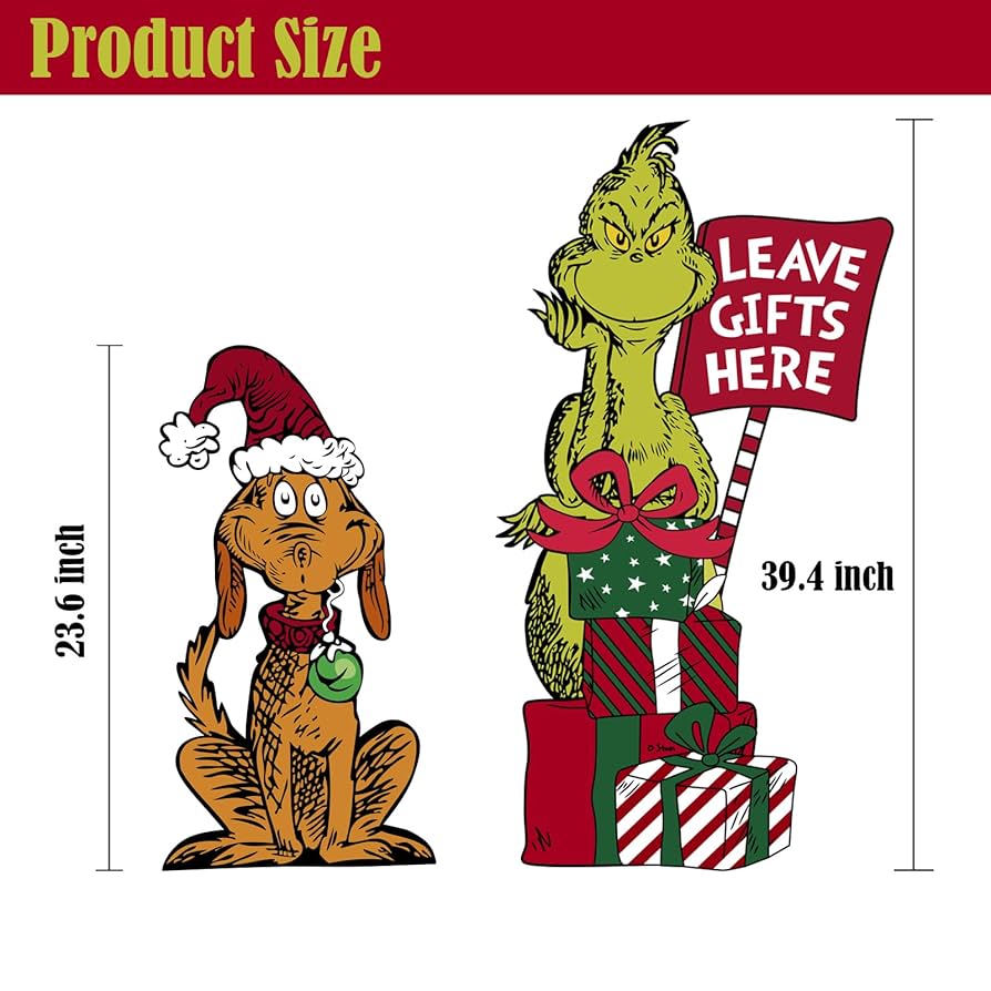 Amazon.com: Large Funny Christmas Decorations, Christmas