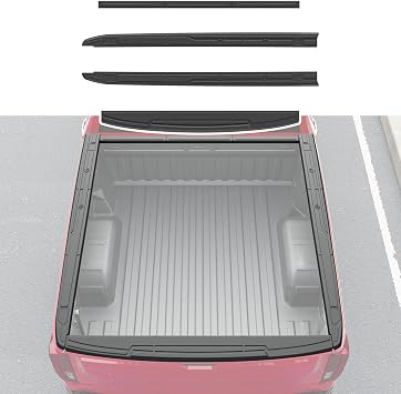 5.8FT Truck Bed Rail Cap Compatible with 2019-2026 Chevy Silverado GMC Sierra 1500 Bed Rail Covers Protector Replacement for 2019-2026 Chevy Silverado 1500 Accessories