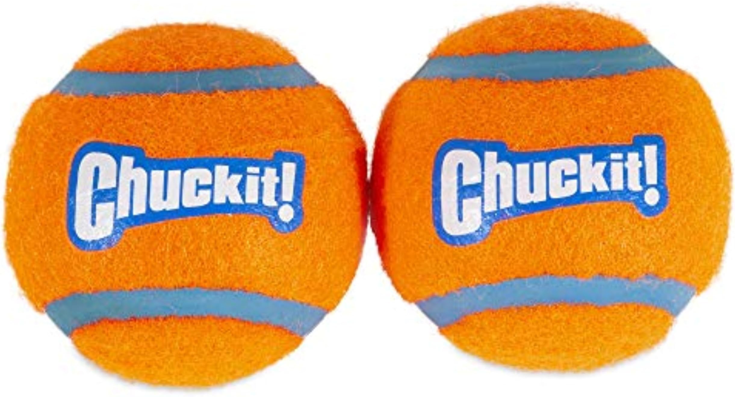 Dog Tennis Ball Dog Toy, Large (3 Inch Diameter) for dogs 60-100 lbs, Pack of 2