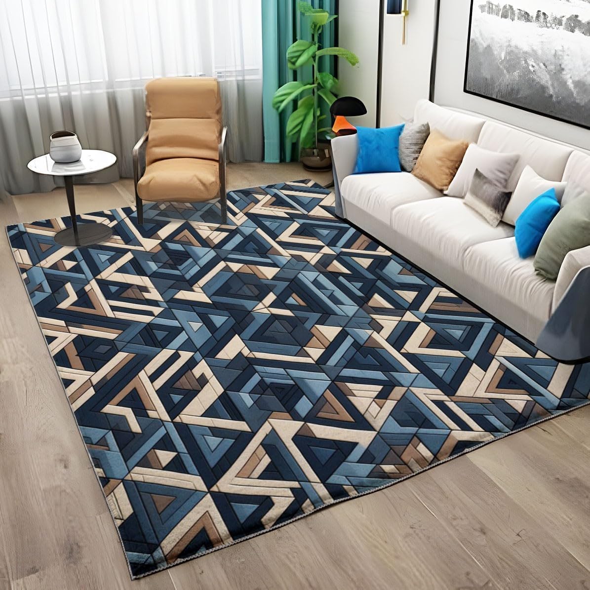 Tapis de sol antidérapant et facile à nettoyer pour chambre d'enfant