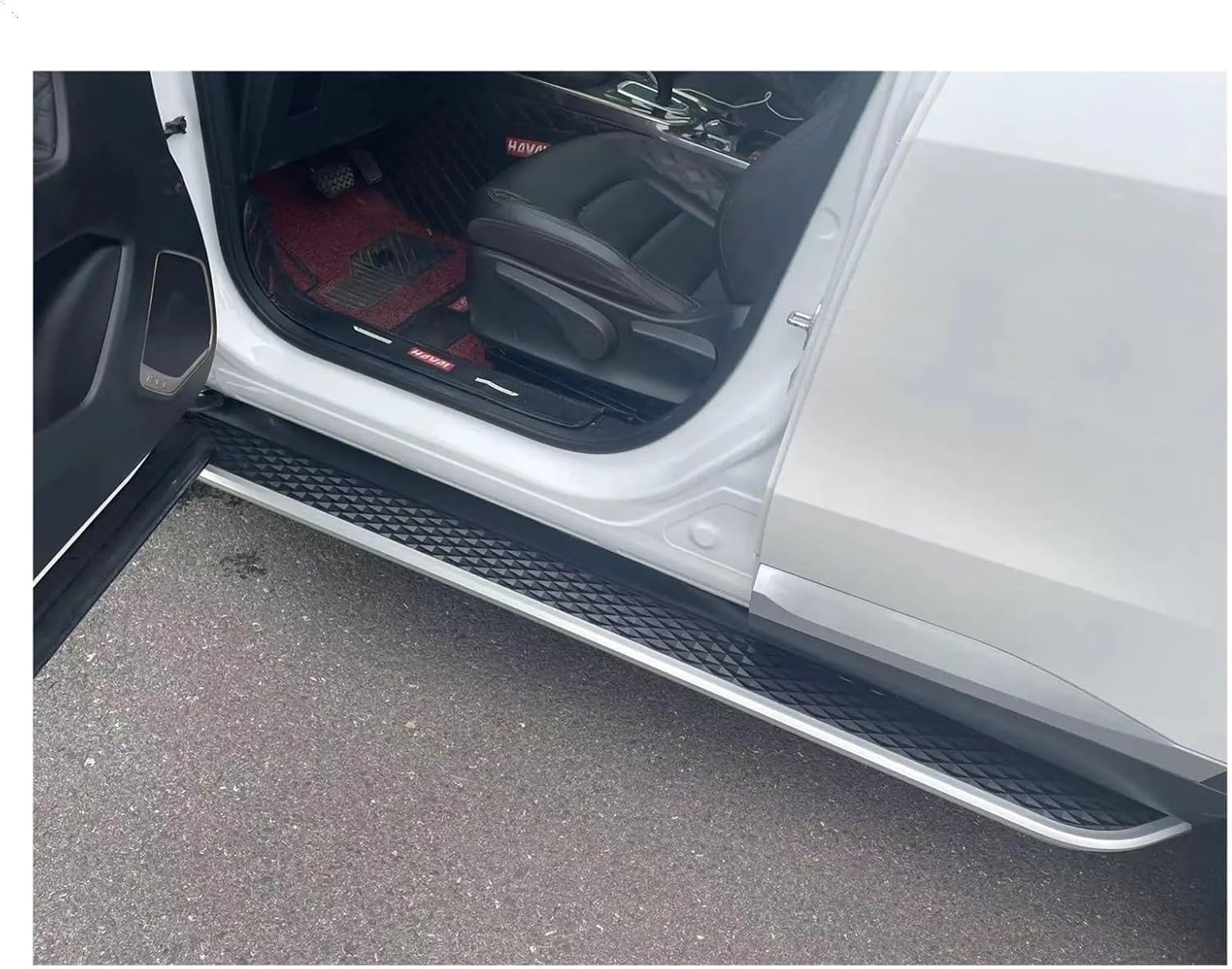 2Pcs Compatible for GMC for Yukon 2021-2023 Fixed Running Board Side Step Pedal Tube Nerf Bar Platform
