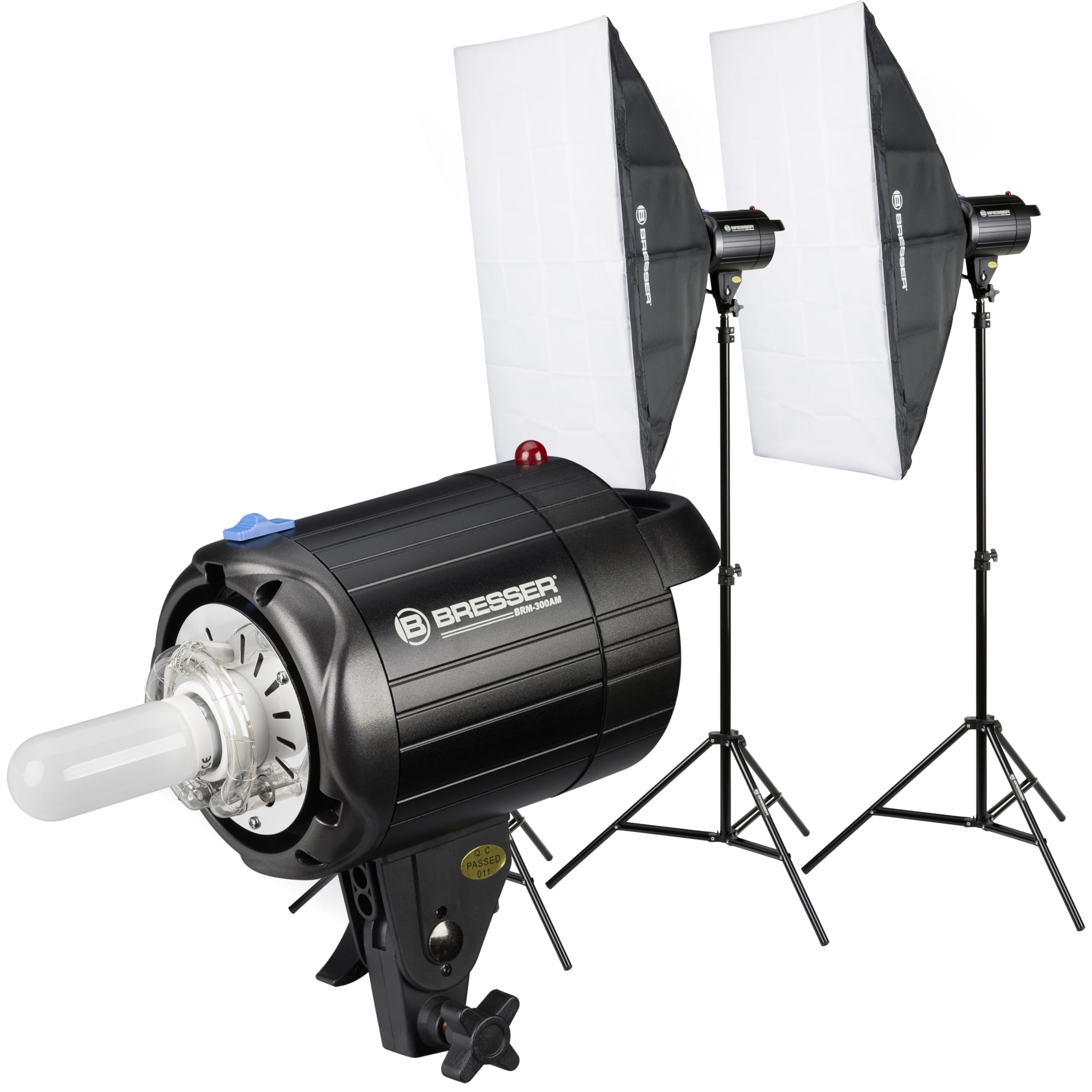 BRESSER BRM-300AM Kit Flash de Studio 2x300W