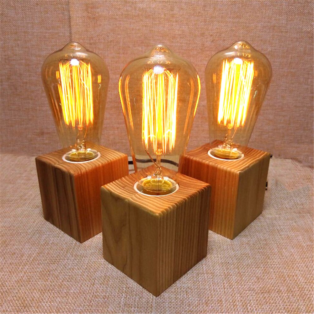 Lot 4 Douilles E27 Noir Bakélite - Support Ampoule Vintage Industriel, Résistant Chaleur 180°C, DIY Luminaire