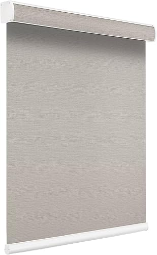 Changshade Persianas enrollables sin cordón de tamaño personalizado, filtran la luz, con aislamiento térmico para oficina, sala de estar,