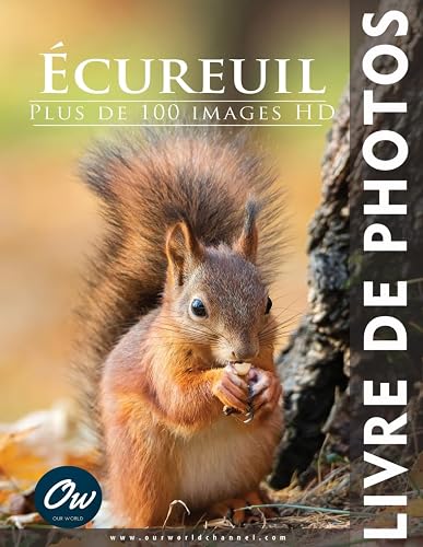 Écureuil: Livre de Photos