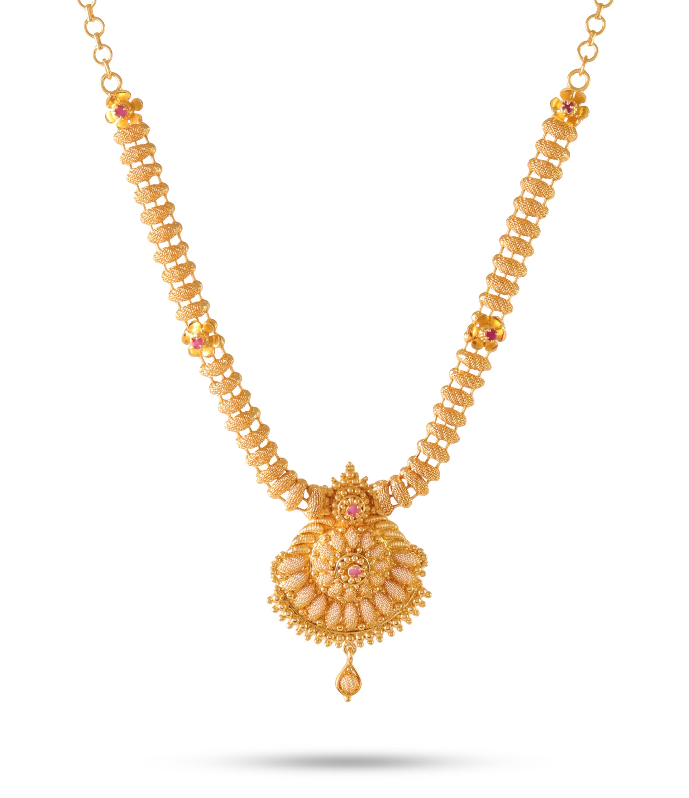 CUTE GOLD One Gram Micro Gold Plated & Copper Traditional Designer Jewellery Stone Necklace for Women and Girls (NEC-8051) (B0DB8DD6GP) Amazon Price History, Amazon Price Tracker