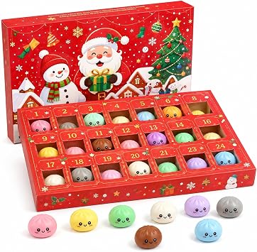 Christmas Advent Calendar 24 Day Surprise Gift Box Holiday Countdown