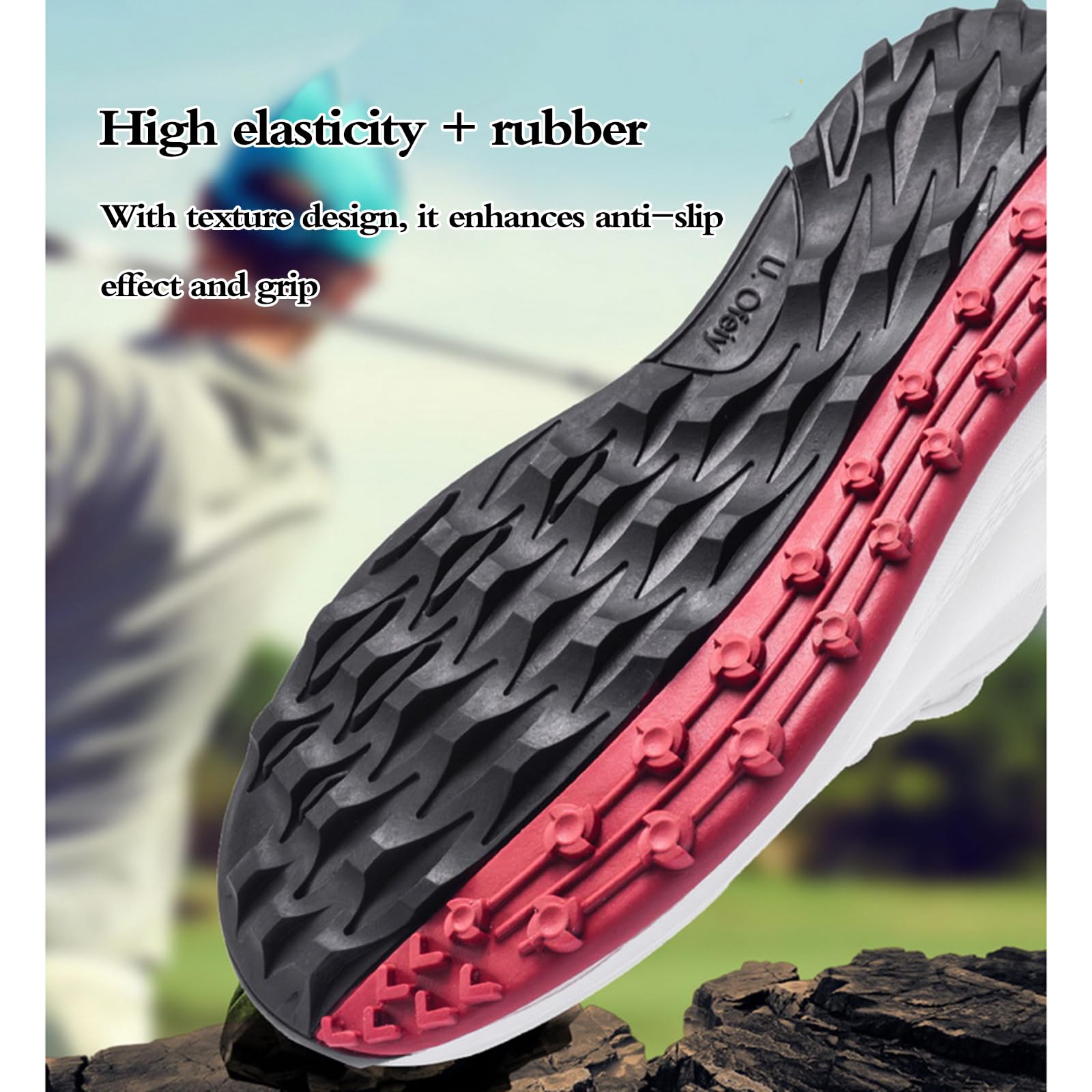 Outdoor-Golfschuhe FüR Herren,Waterproof Golf Shoes Mens,Herren Sport Golfschuhe,Reaktionsschnell Und Komfortabel,Geeignet FüR SpaziergäNge,Training,Sport Und Outdoor-AktivitäTen