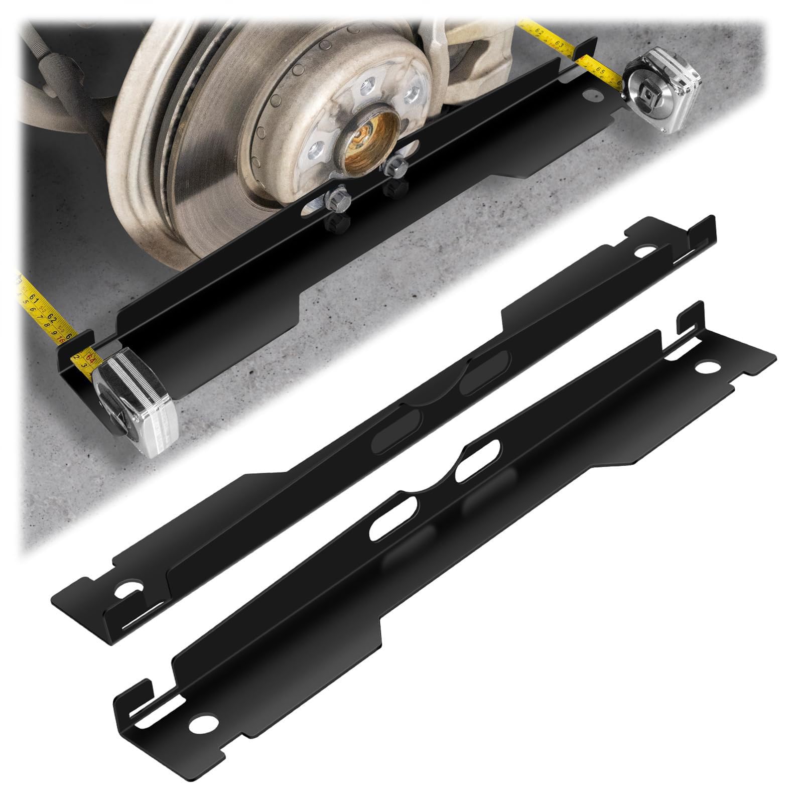 Montesy Heavy Duty Wheel Alignment Leveler Wheel Leveling Tool for Accurate Vehicle Stability & Extending Tire life