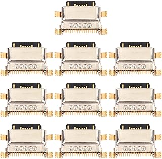 Facoryyggbc Substituição de telefone para Xiaomi 10 PCS Conector de porta de carregamento para Xiaomi Redmi 8a / Redmi 8 / Redmi 8a Dual/Redmi 8a Pro Reparar