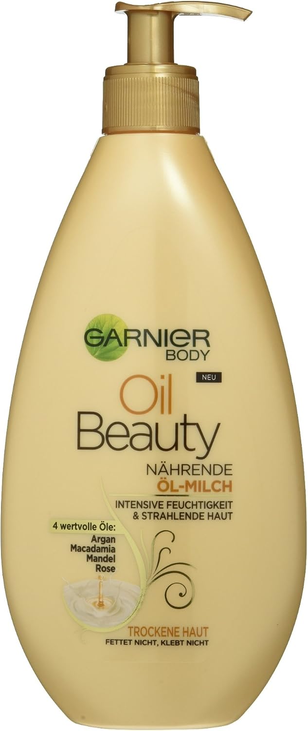 Garnier Oil Beauty ნოტიო ზეთოვანი რძე, 400ml