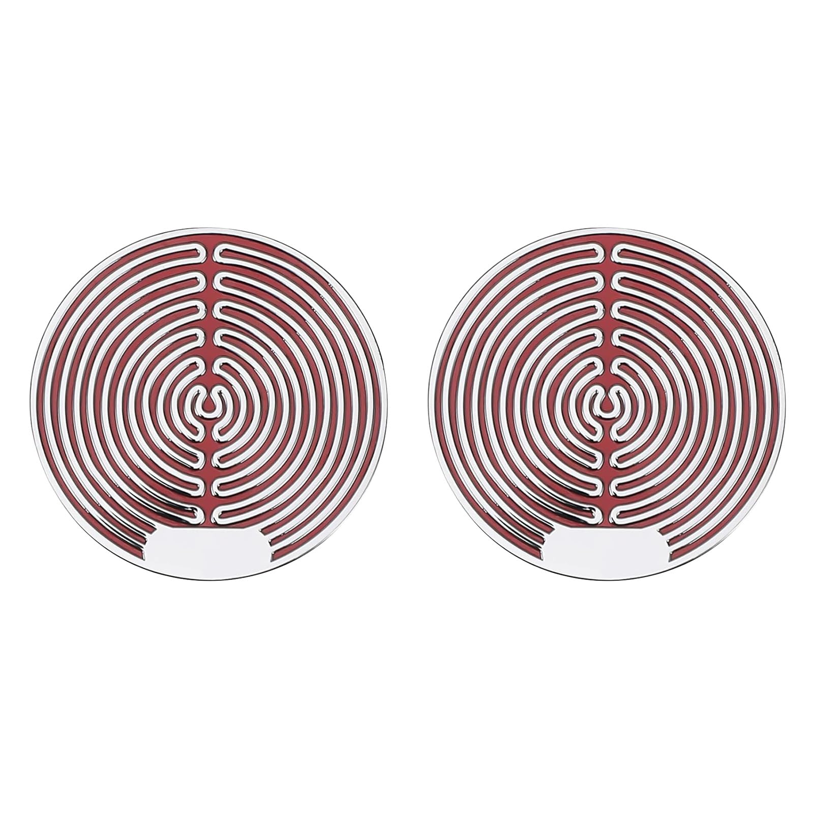 Pack da 2 Adesivi Anti-Radiazione per Cellulari, EMF Bloccanti Radiazioni per Cellulare Protezione Avanzata, 2,6cm Diametro, Universali per Telefoni Cellulari Computer Laptop Dispositivi Elettronici