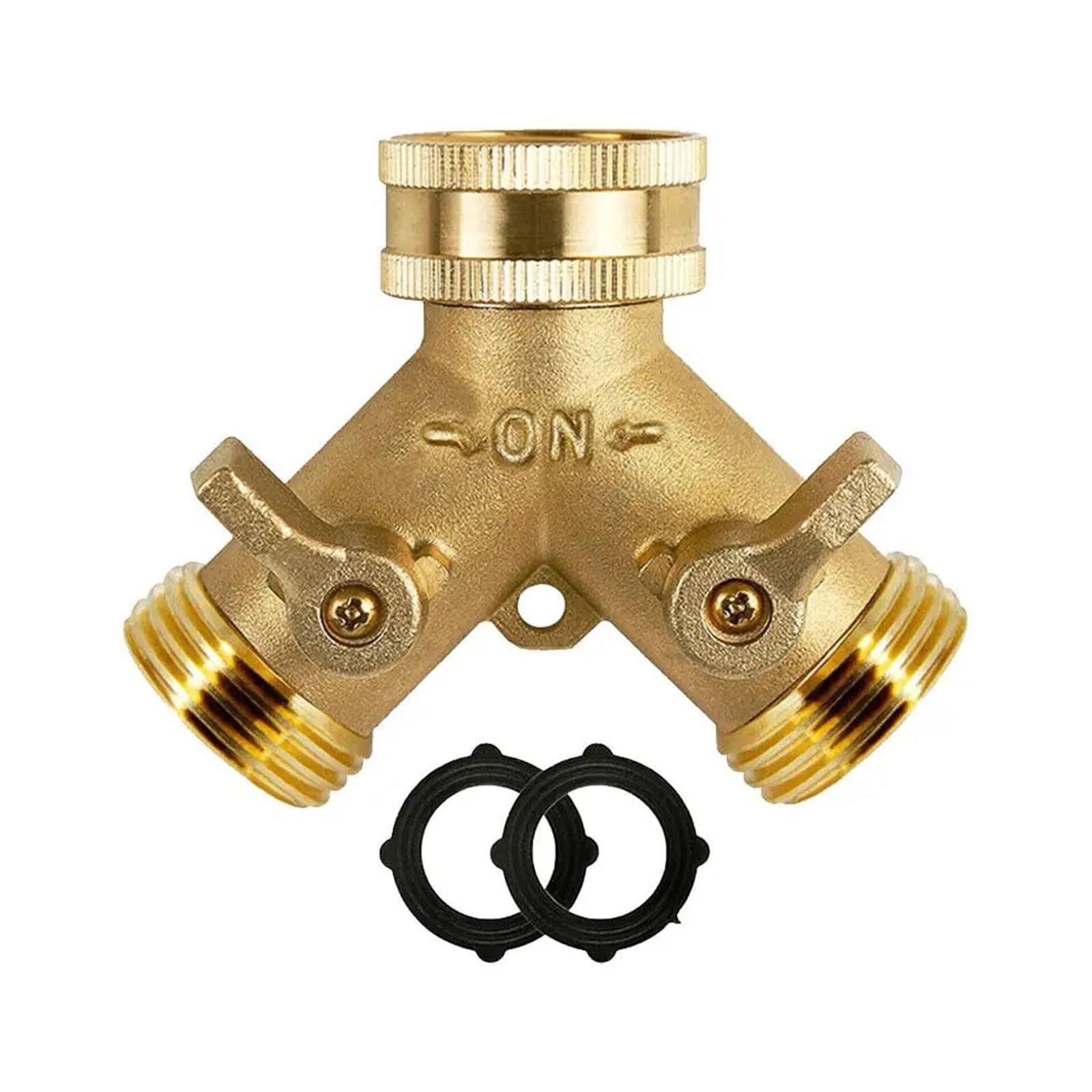 Conector de grifo de latón, adaptador rápido de 3/4", acoplamiento for manguera de jardín