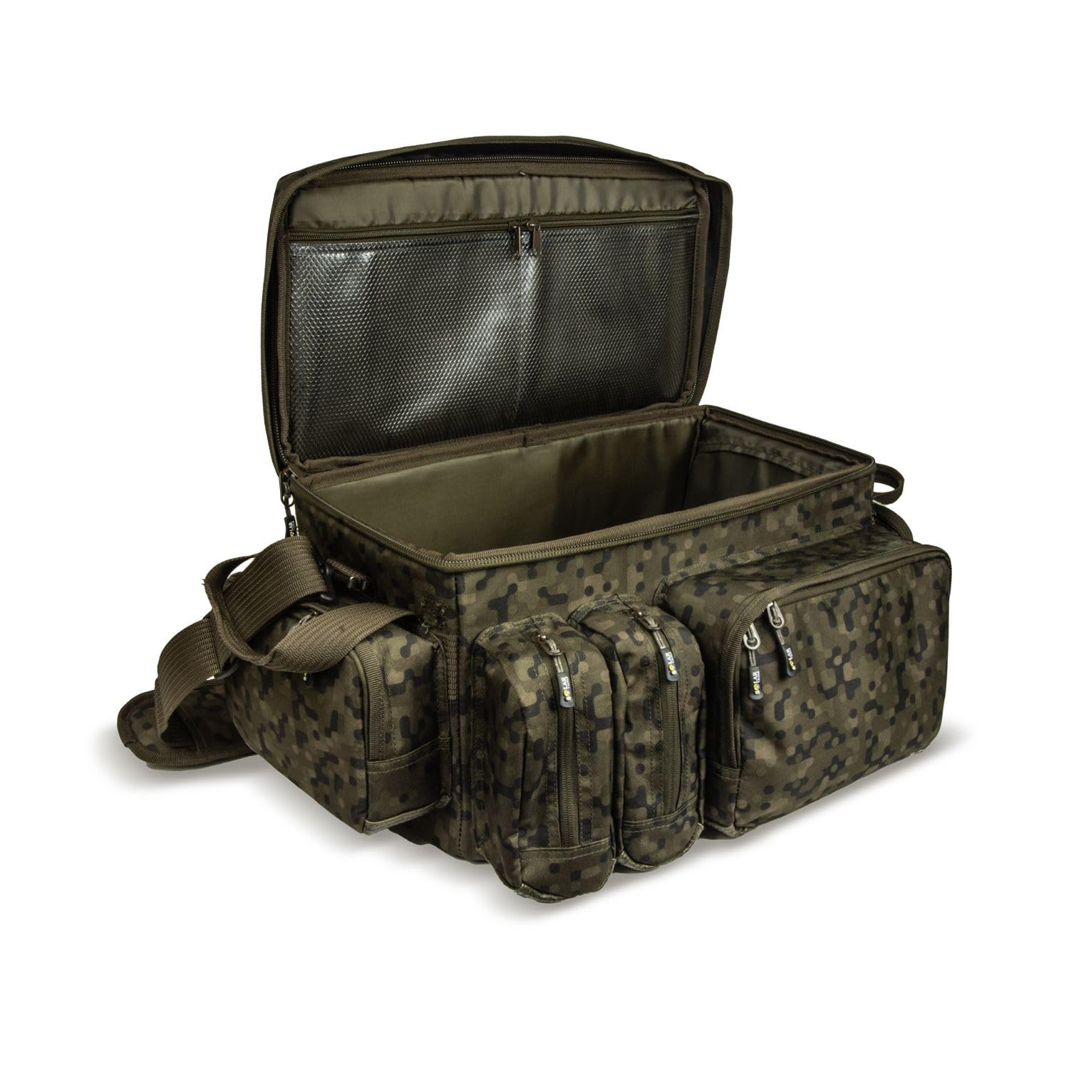Solar SP C-Tech Compact Buzzer Bar Bag Carp Fishing Luggage - Solar Camo Luggage