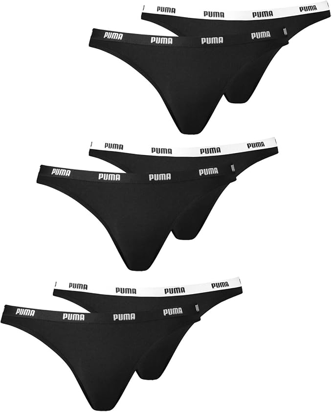 PUMA Damen UnterwÃ¤sche (2er Pack) : Amazon.de: Fashion