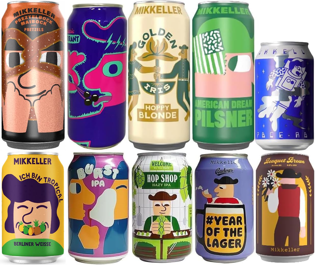 Amazon.co.jp: Mikkeller ミッケラー 飲み比べ10種10本セット ロゴ