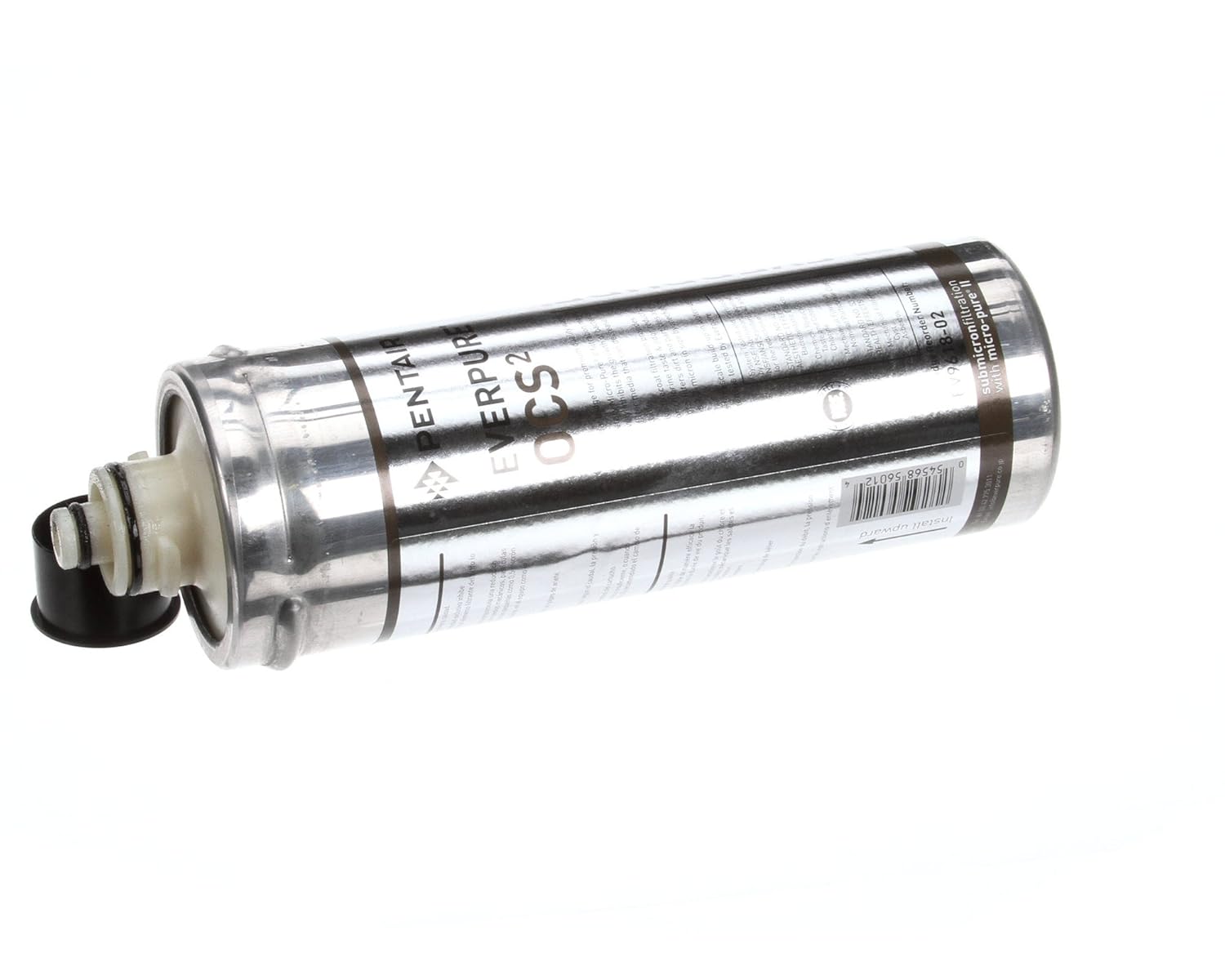 Everpure EV961802 Ocs2 Filter Cartridge, 0.5 Micron and 0.5 GPM, 9" Height, 9" Width, 7" Length