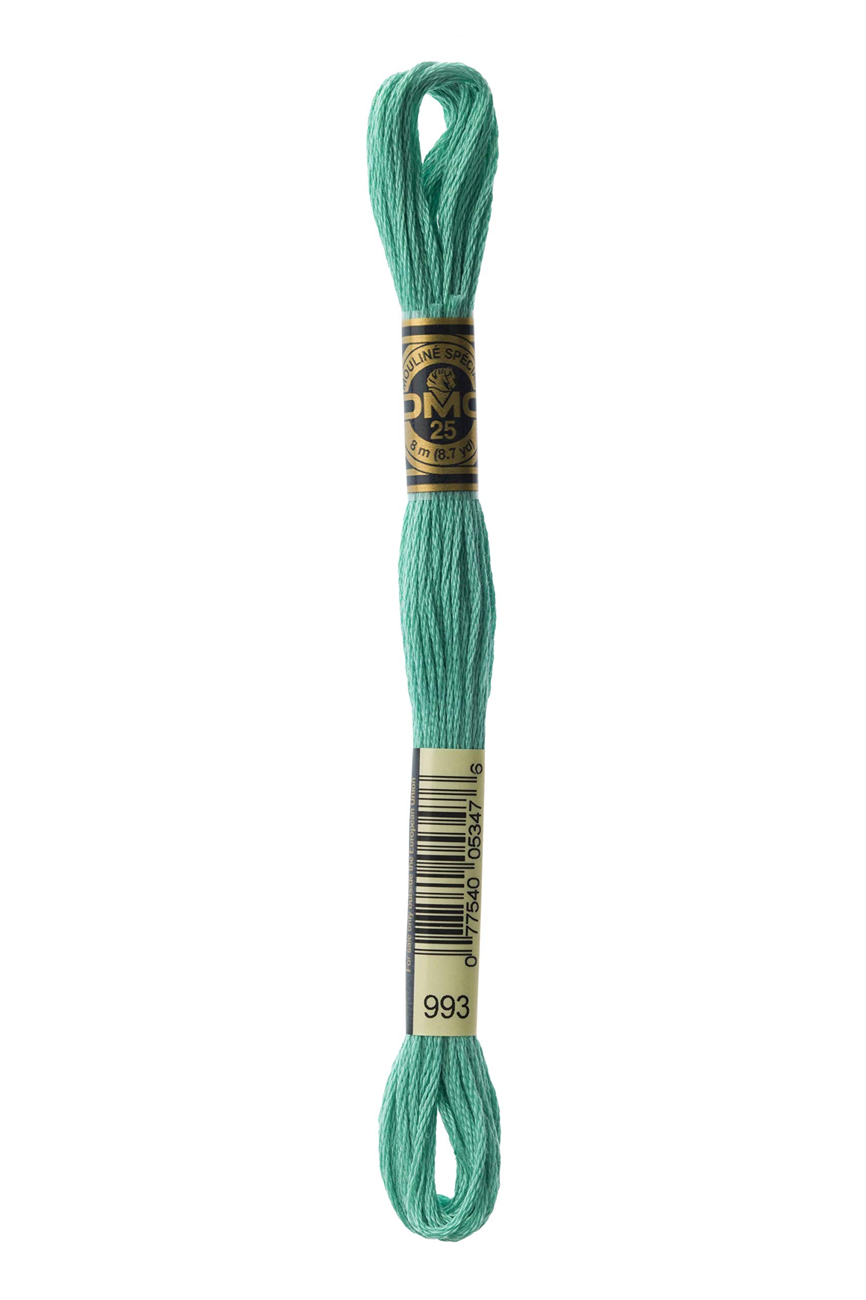 Dmc Unisex Green Mouline Special 25 Cotton Thread 8M (993)