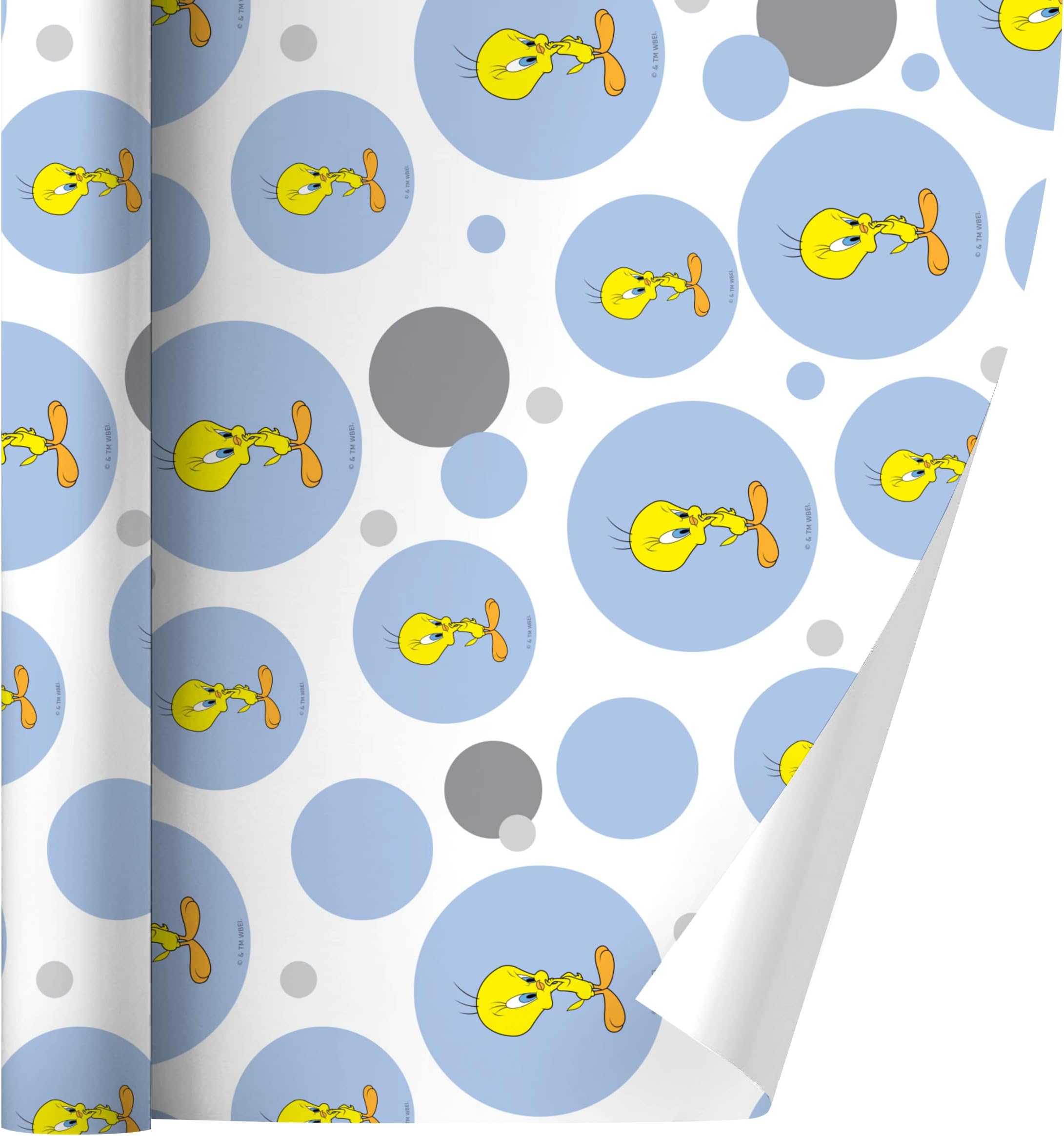 Looney Tunes Tweety Gift Wrap Wrapping Paper Roll