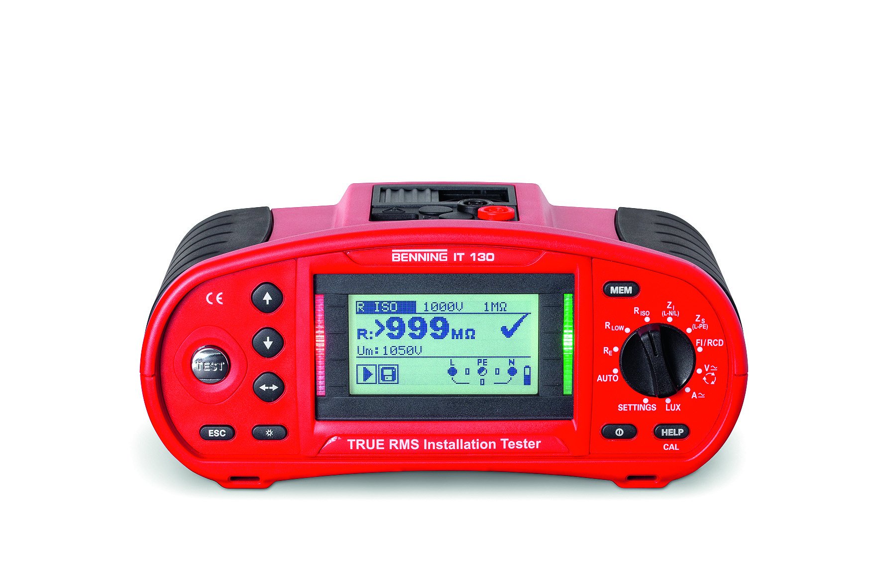 Benning 044103-ISO IT 130 VDE Tester, ISO-Calibrated, VDE/IEC Comp...