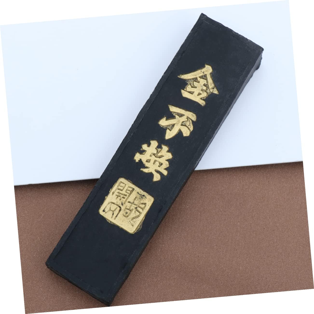 NUOBESTY 6 Pcs Chinese Calligraphy Ink Stick Set Traditional Ink Blocks for Chinese Japanese Calligraphy and Painting with Inkstone Accessory