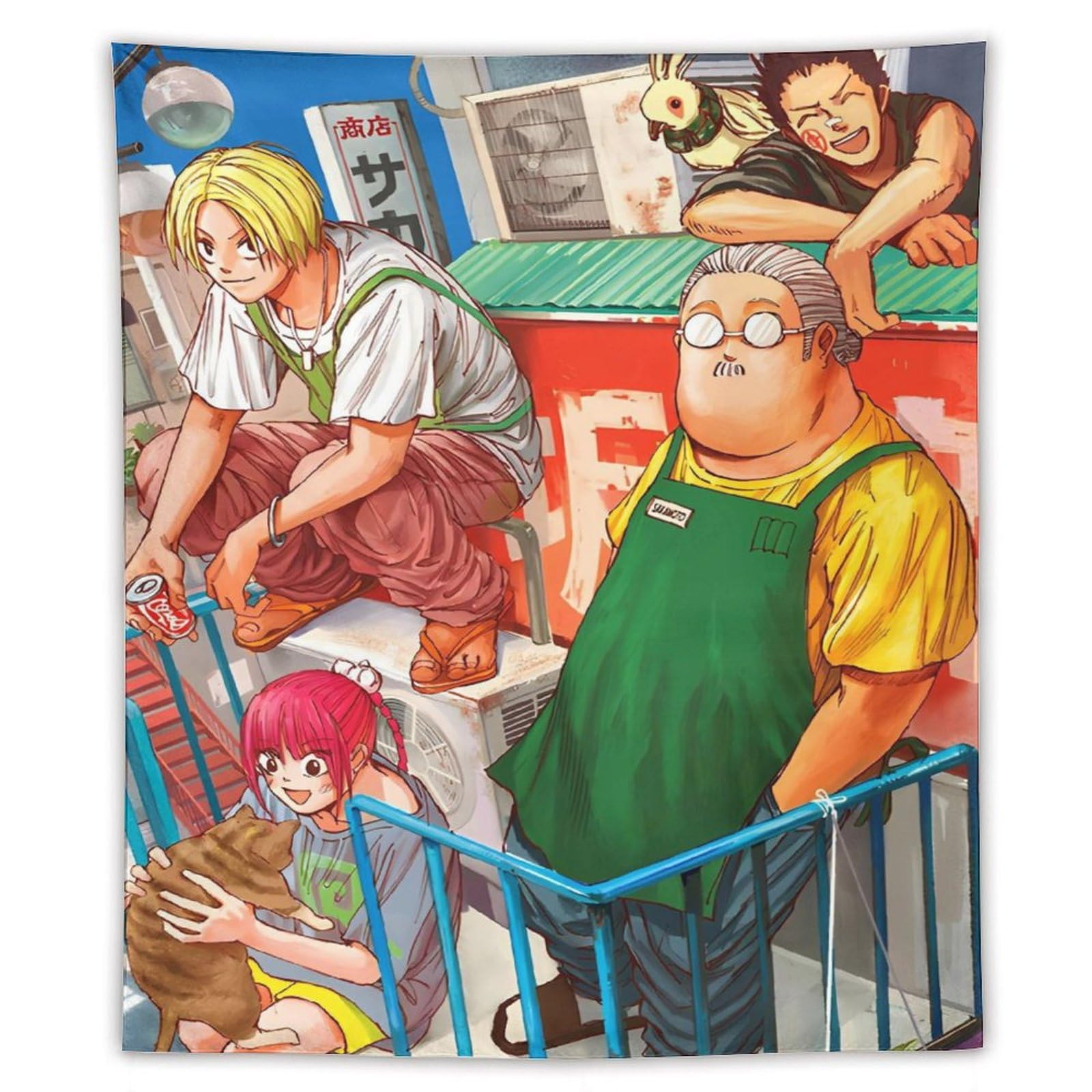 a.co.co タペストリー Amazon.co.jp: SAKAMOTO DAYS サカモトデイズタペストリーの