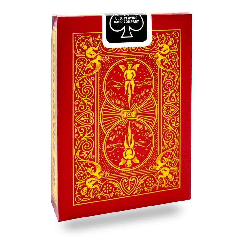 Bicycle Reversed Back 赤 レアデック Bicycle Red Dragon Deck - Reverse Back Specialty Bicycle Cards