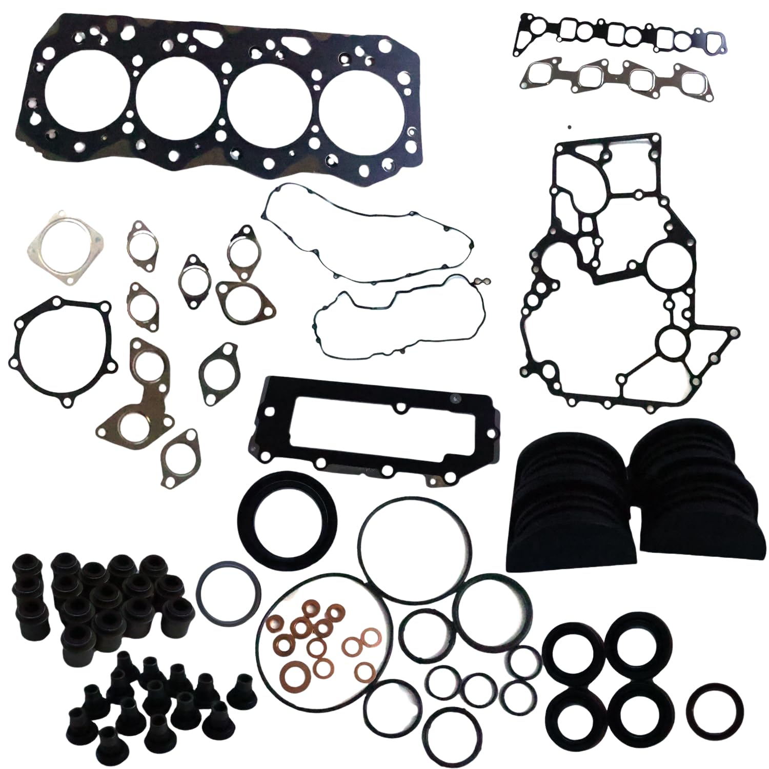 4JJ1 Full Gasket Set fits for Isuzu NPR NQR NHR NKR ELF Truck