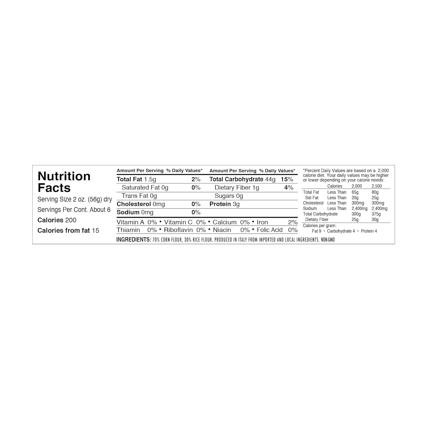 DeLallo Gluten Free Spaghetti Pasta, 12 Ounce Bag, 4 Pack, Non-GMO, Made with Corn and Rice Flour, Vegan