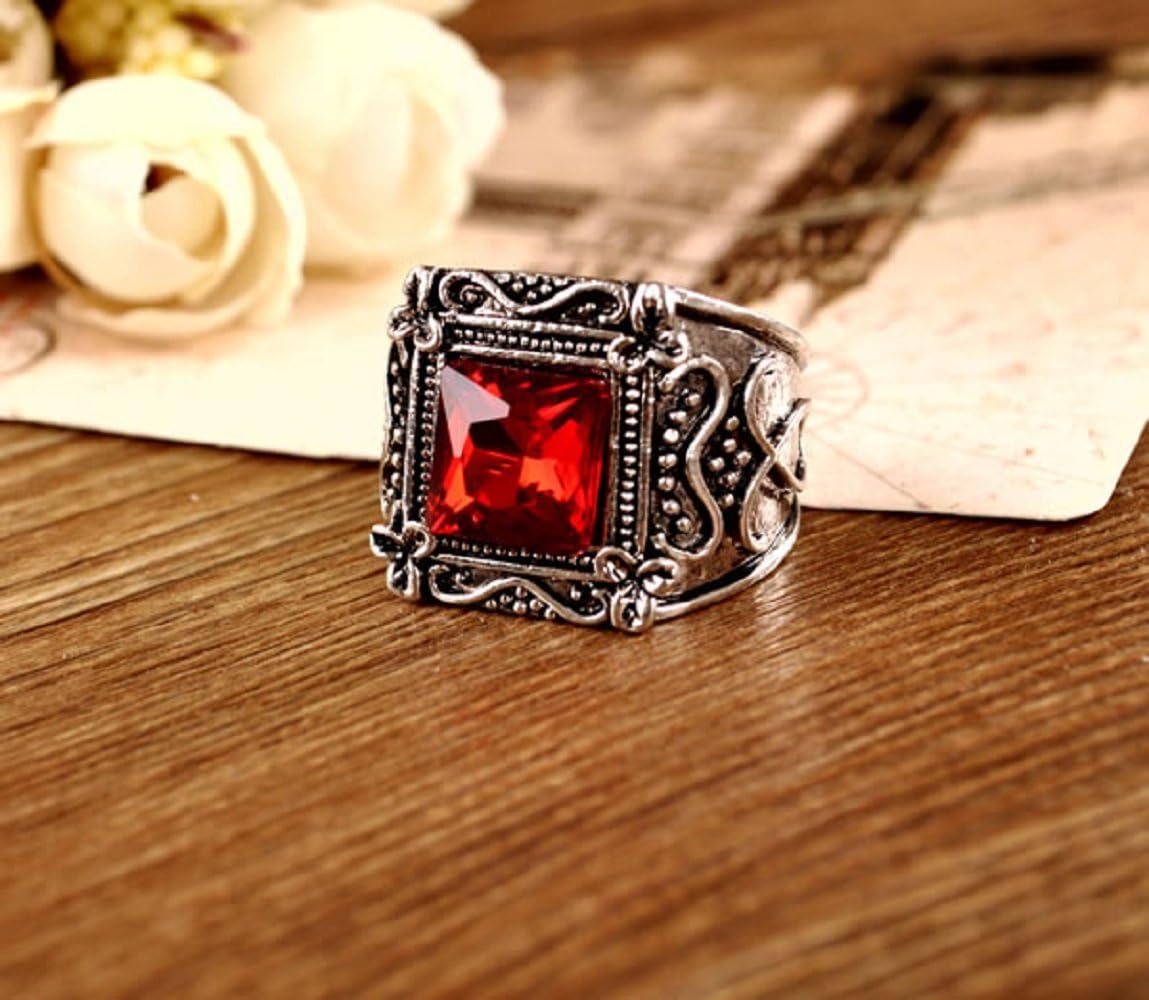 Women's Ruby Ring Cosplay Accessory (Size 8)
