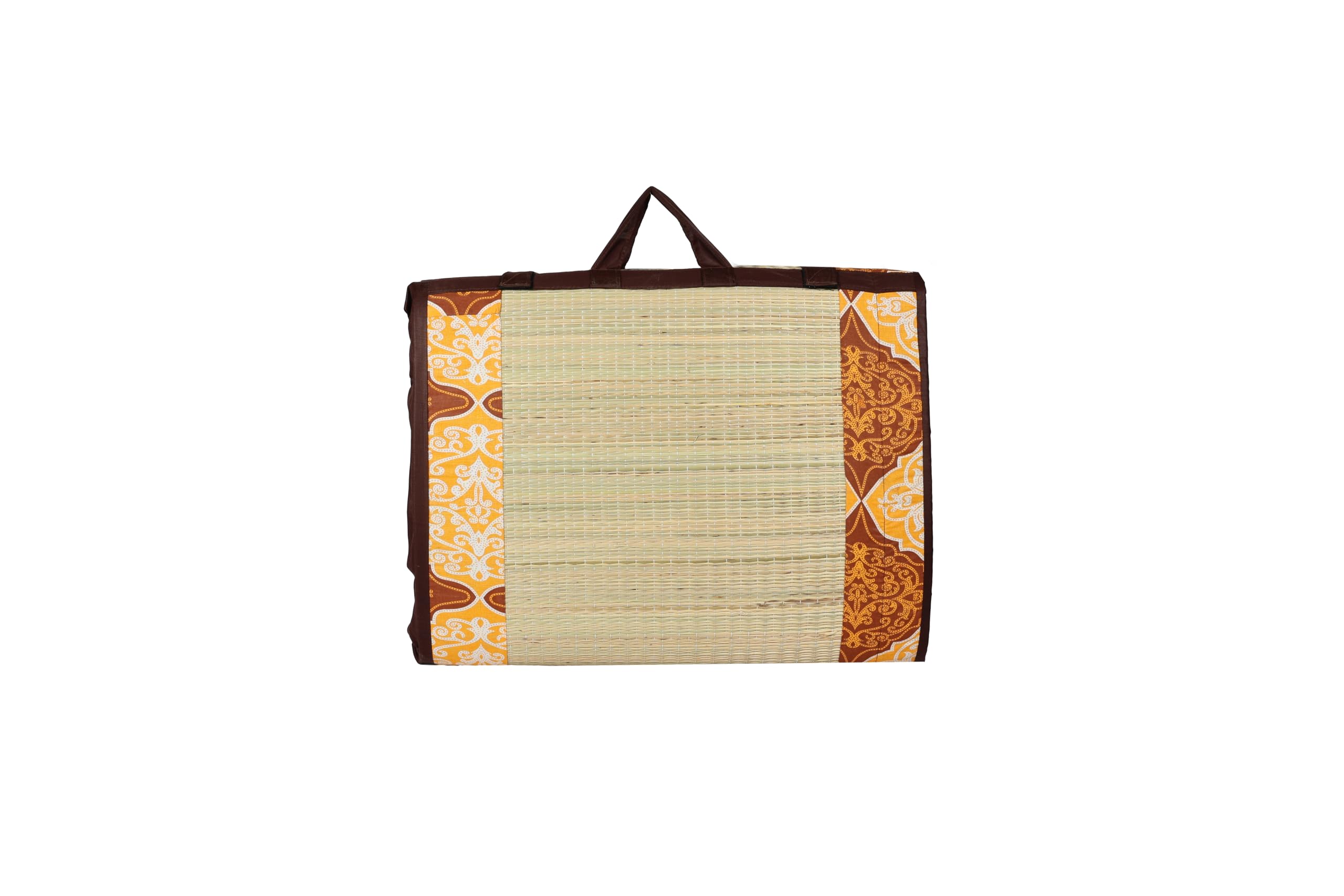 Foldable Korai Grass Mat - Portable & Washable Cushion -31