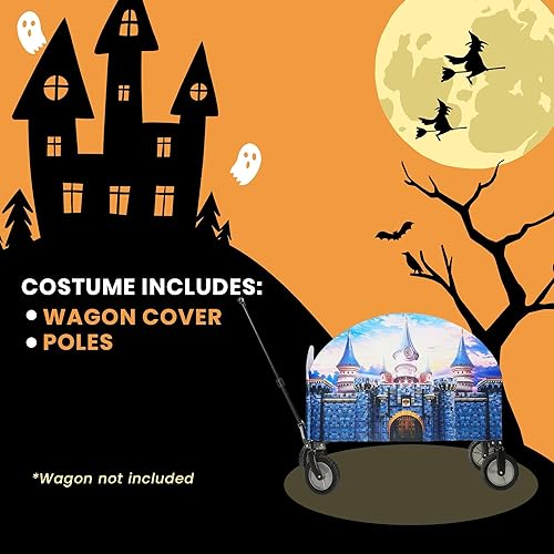 Miniatura 4 de Seeing Red Fantasy Royal Princess Castle - Funda decorativa para disfraz de Halloween, accesorio para disfraz de Halloween