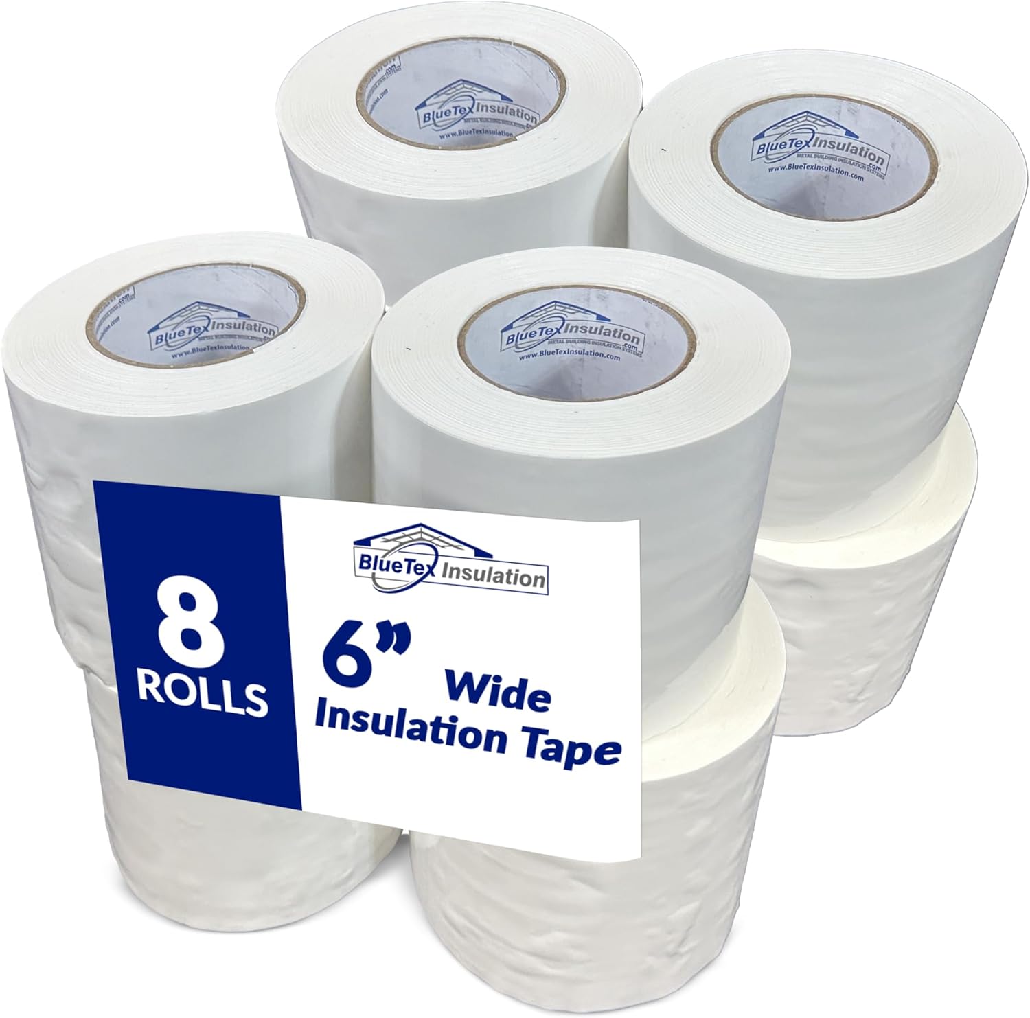 BlueTex Insulation 6" Wide x 180' Long White Vapor Barrier