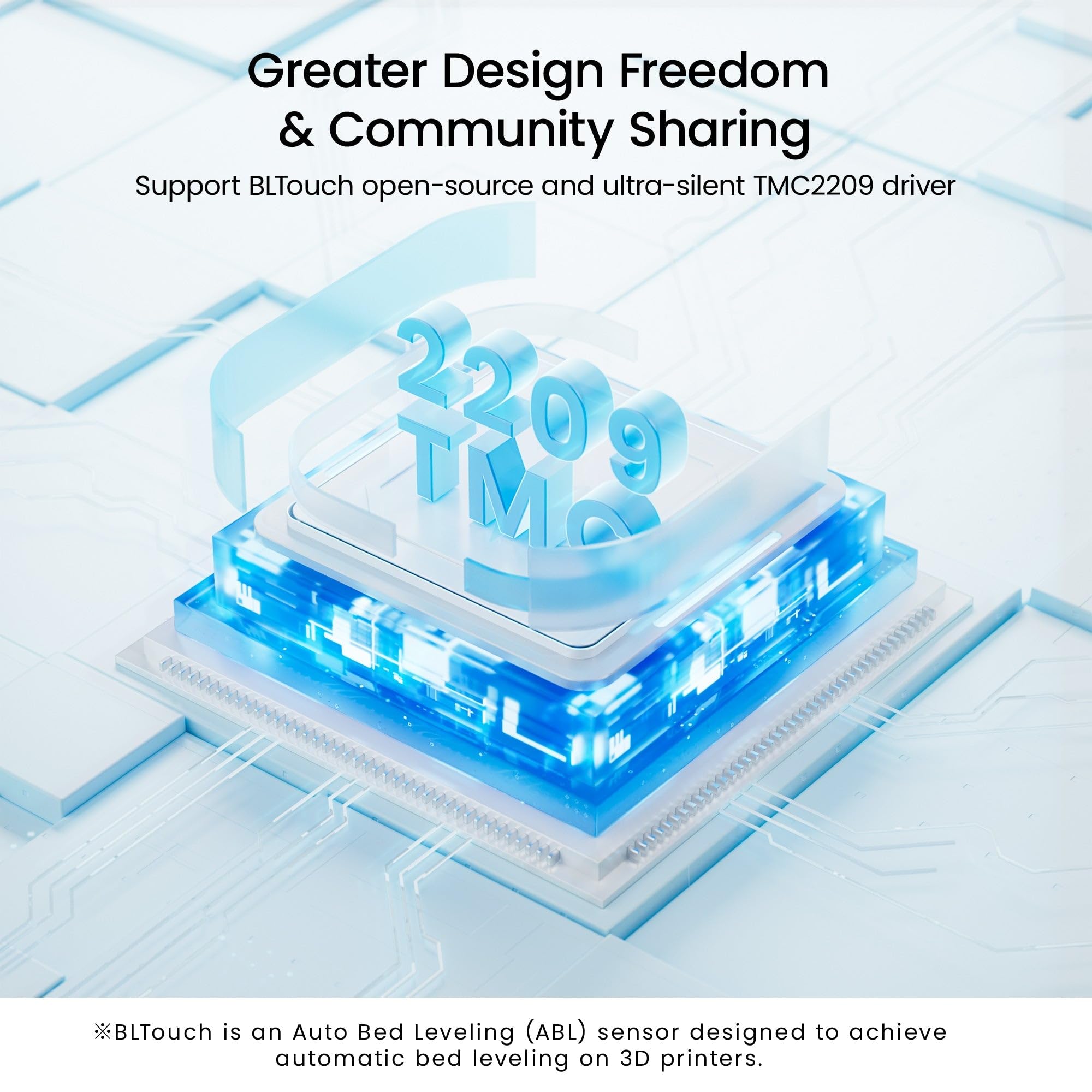 LONGER LK5 Pro 3D, stampante 3D FDM con spazio di montaggio 30 × 30 × 40 cm, driver TMC2209, rilevamento dei filamenti e funzione resume, open source, 90% preassemblata