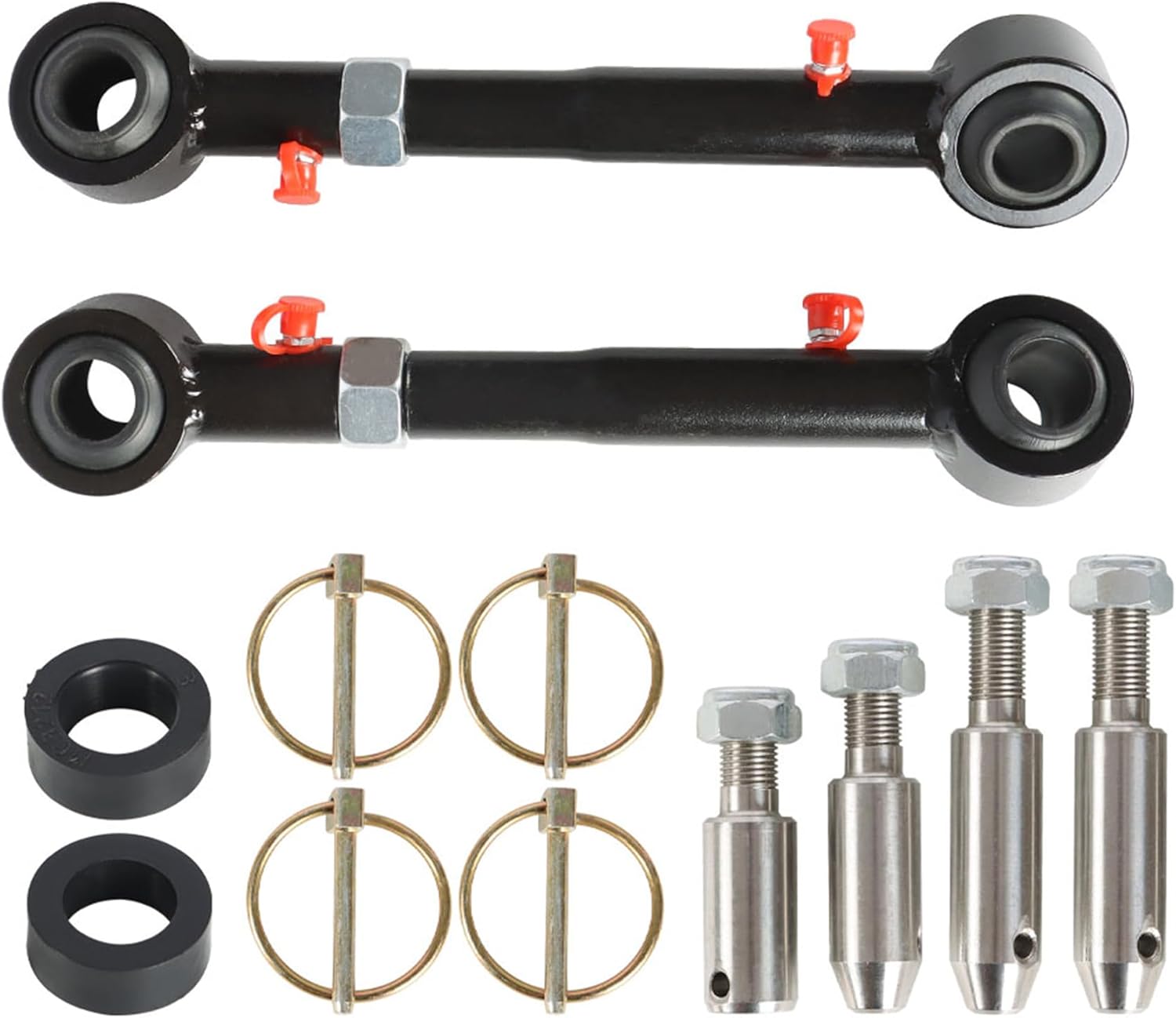GXYWADY Front Sway Bar Links Quicker Disconnect System with 2.5" - 6" Lift Replacement for Wrangler JK 2007 2008 2009 2010 2011 2012 2013 2014 2015 2016 2017 2018