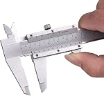 Spurtar Vernier Caliper Outil de mesure 6 inch/150mm, Étalonnages non numériques de 0,001 po/0,02 mm de haute précision, micromètre durable, outil de mesure, double échelle impériale et métrique