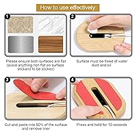 Vista 4 de Cinta de emblema de moldeo para automóvil, de doble cara, resistente, extremadamente fuerte, adhesiva, impermeable, resistente a la intemperie, tira