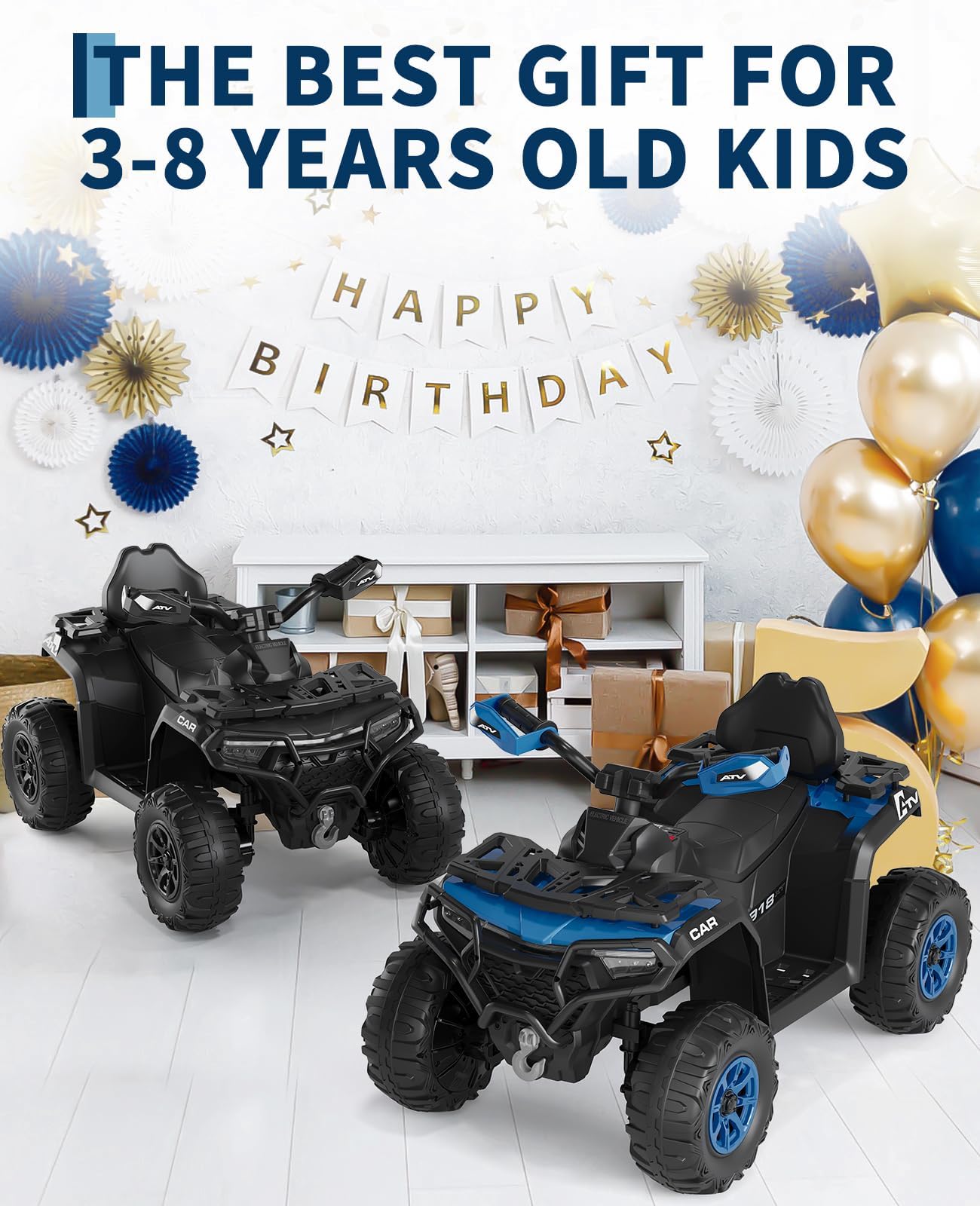 12V Elektro Quad Für Kinder Mit Fernbedienung