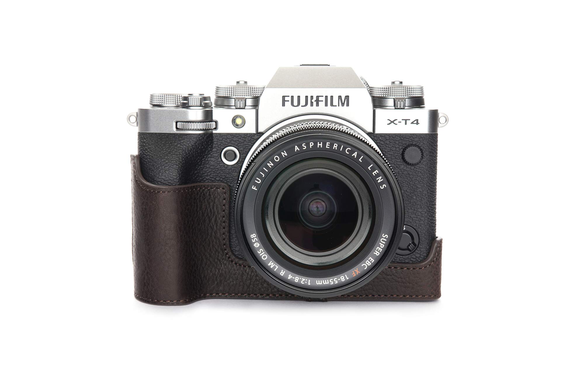 Amazon.co.jp: BolinUS X-T4 カメラケース ハンドメイド 本革 ハーフ
