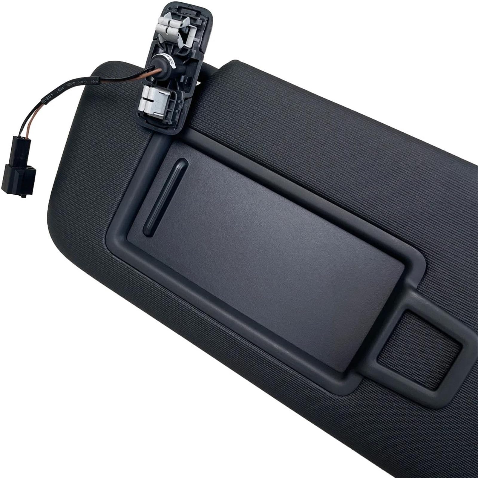 Auto-Sonnenblende Für VW Für Golf 7 MK7 (2013–2021) – 5GG857551 / 5GG857552 – Sonnenblenden-Paneel Vorne Mit Spiegel Und Sonnenschutz Sonnenschutz Blende Auto(Schwarz,Links und rechts)