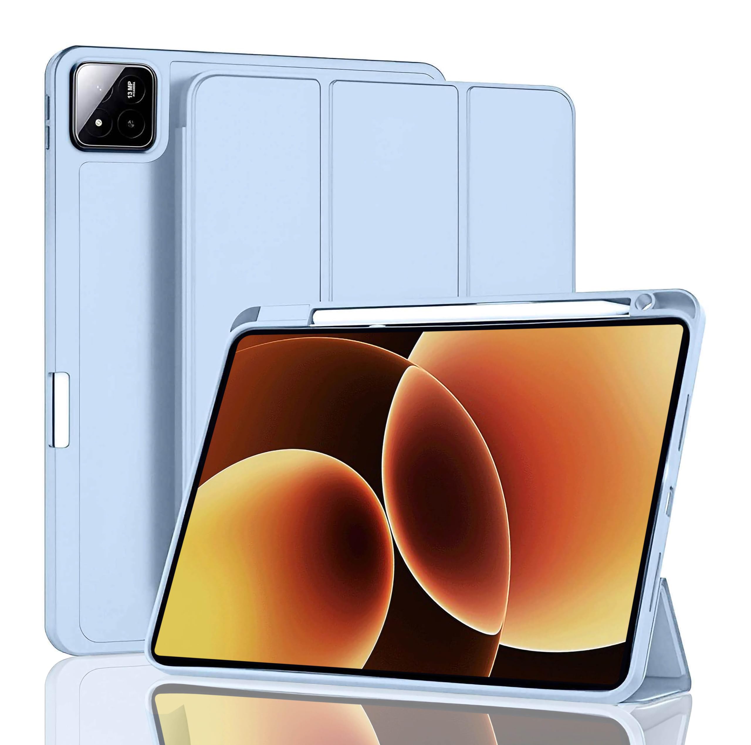 ProElite Cover for Xiaomi Mi Pad 8/Pad 8 Pro 11.2 inch Cover, Soft Flexible Flip Case Cover with Pen Holder for Xiaomi Mi Pad 8/Pad 8 Pro 11.2 inch, Support Auto Sleep Wake, [Recoil Series] - Black — Amazon image 11