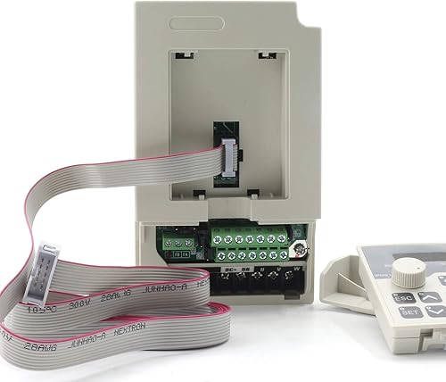 Miniatura 4 de Inversor VFD de 2.2KW 220V 11A 3HP Unidad de frecuencia variable 2200W husillo Control del motor Convertidor VSD 0-1000Hz con cable de extensión