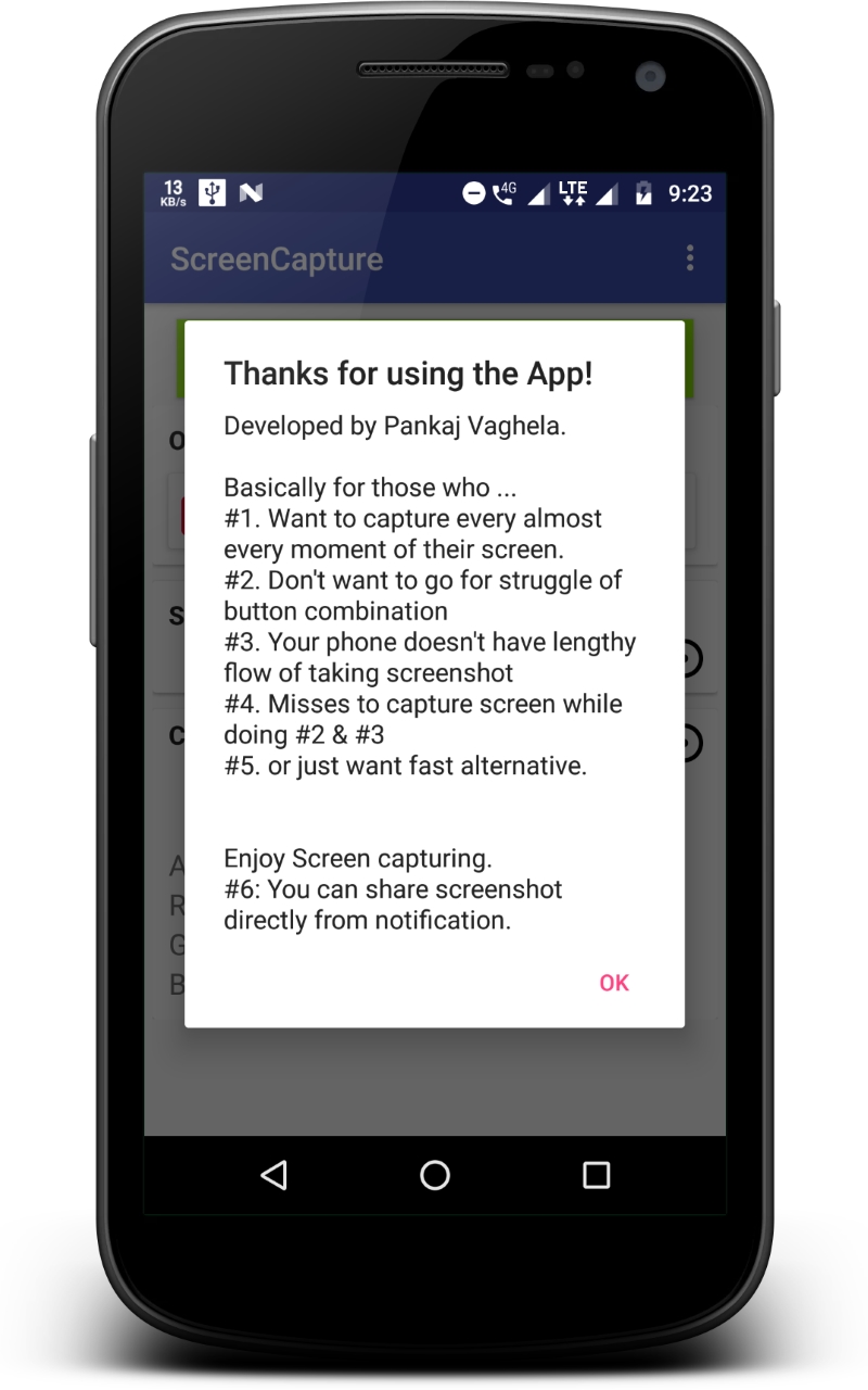 Quick Screenshot App on Amazon Appstore
