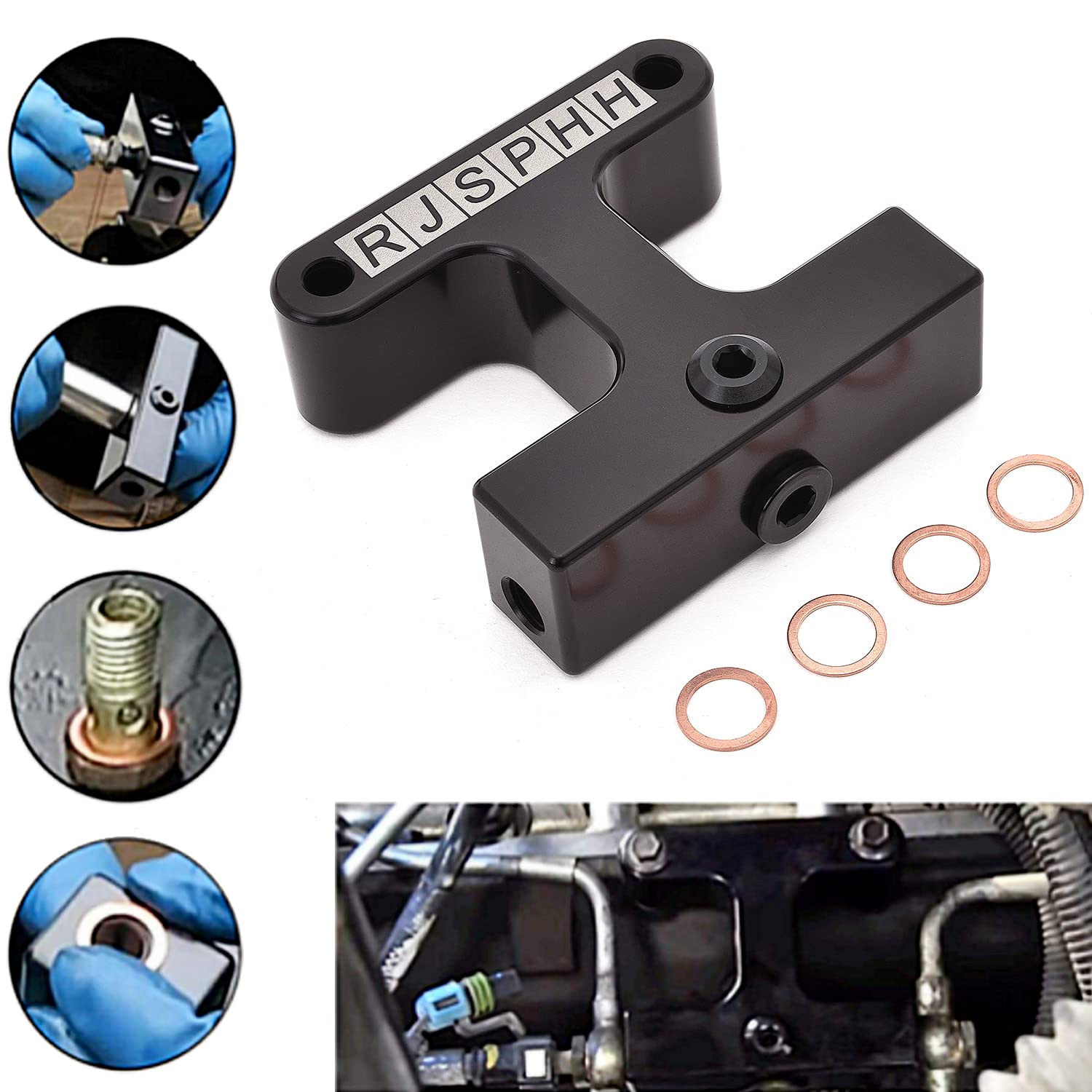 RJSPHH 2007.5-2009 - 3rd Gen 6.7L Dodge/Cummins Fuel Filter Delete