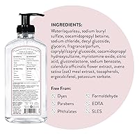 Vista 6 de J.R. Watkins Jabón de manos en gel, paquete de 3 unidades de 11 onzas líquidas, agua de rosas