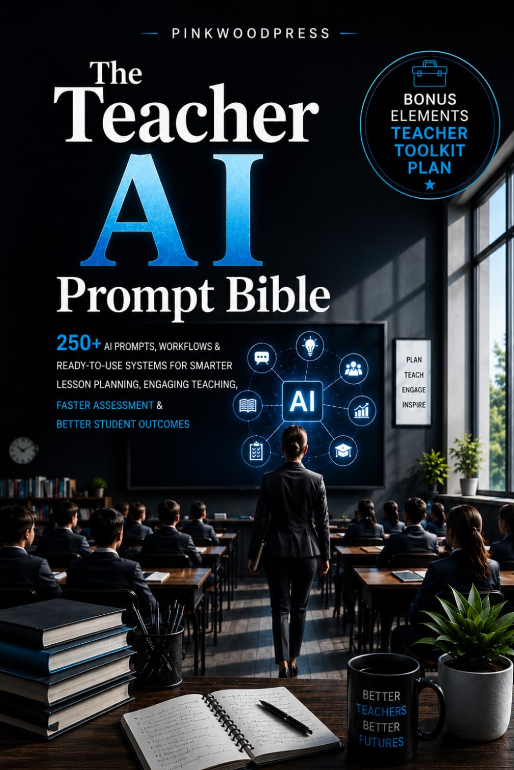 The Teacher AI Prompt Bible: 250+ AI Prompts, Workflows & Ready-to-Use Systems for Smarter Lesson Planning, Engaging Teaching, Faster Assessment & Better Student Outcomes (AI Success Series)