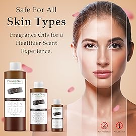 Vanilla Bean Fragrance Oil 4 fl. oz. Scented Oil for DIY Soap Making, Candles, Bath Bombs, Body Butters. Used in Aromatherapy Diffusers, Burners and Warmers. Great Addition to Lotions and Creams.