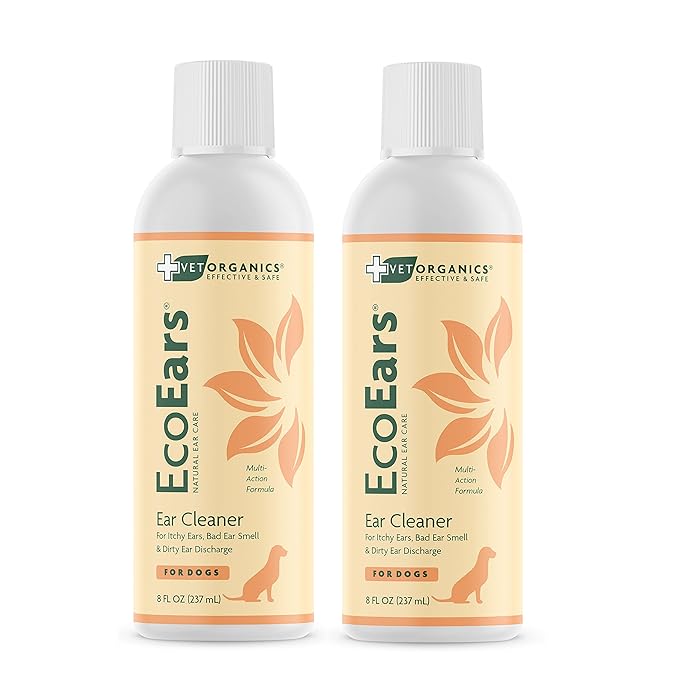 Buy Vet Organics EcoEars Dog Ear Cleaner. Natural MultiAction Formula